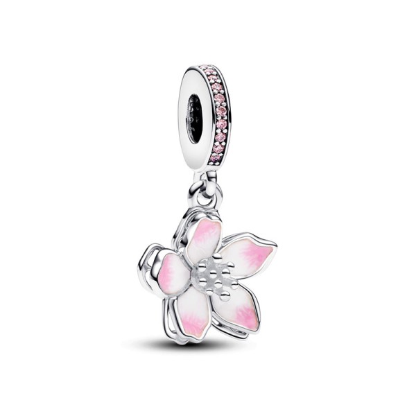 Pandora άνθος κερασιάς Κρεμαστό 790667C01 Pandora άνθος κερασιάς Κρεμαστό 790667C01