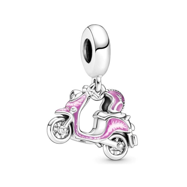 Pandora Κρεμαστό Ροζ Σκούτερ 791057C01 Pandora Κρεμαστό Ροζ Σκούτερ 791057C01