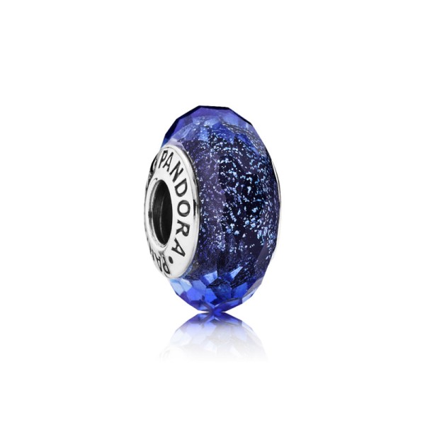 Pandora Μπλε γυαλί Murano Γούρι 791646 Pandora Μπλε γυαλί Murano Γούρι 791646