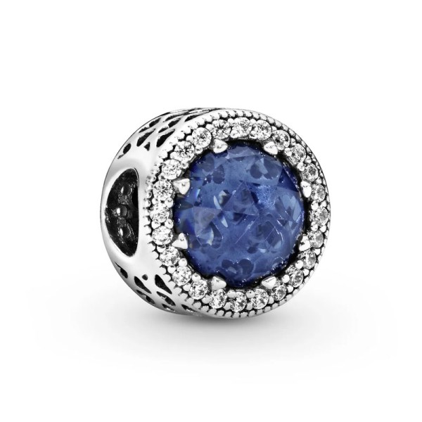 PANDORA Αστραφτερό Σκούρο Μπλε Γούρι 791725NMB PANDORA Αστραφτερό Σκούρο Μπλε Γούρι 791725NMB