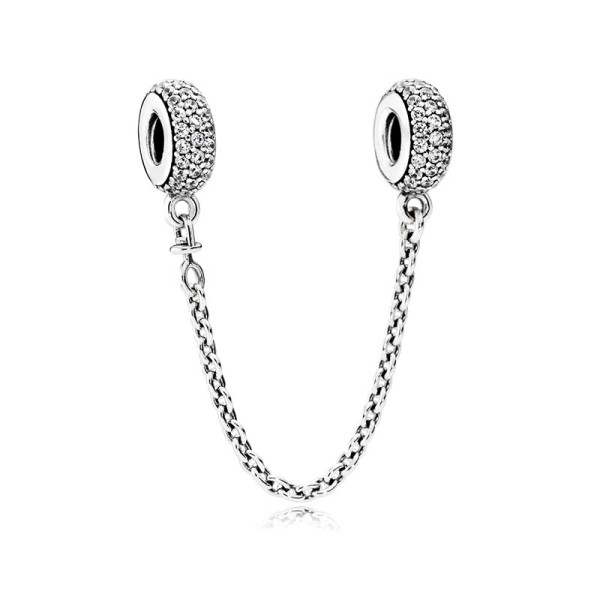 PANDORA Κλιπ Αλυσίδα με κρύσταλλο 791736CZ-05 PANDORA Κλιπ Αλυσίδα με κρύσταλλο 791736CZ-05