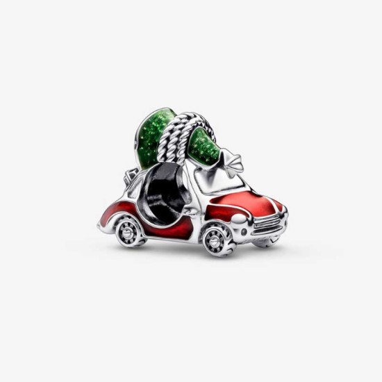 Pandora Festive Car & Christmas Tree Charm 792358C01