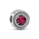 Pandora Κόκκινος αστραφτερός ισοπεδωμένος γύρος Γούρι 792418C01 Pandora Κόκκινος αστραφτερός ισοπεδωμένος γύρος Γούρι 792418C01