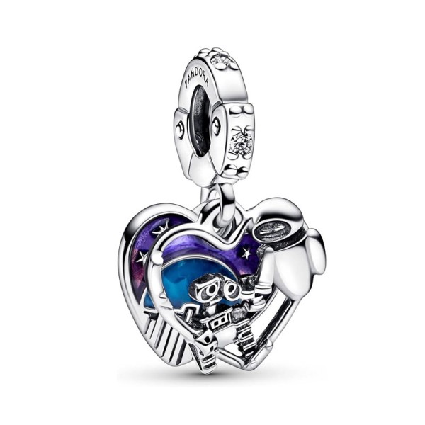 Pandora Κρεμαστό Disney Pixar Wall-E & Eve Glow-in-the-dark 792518C01 Pandora Κρεμαστό Disney Pixar Wall-E & Eve Glow-in-the-dark 792518C01