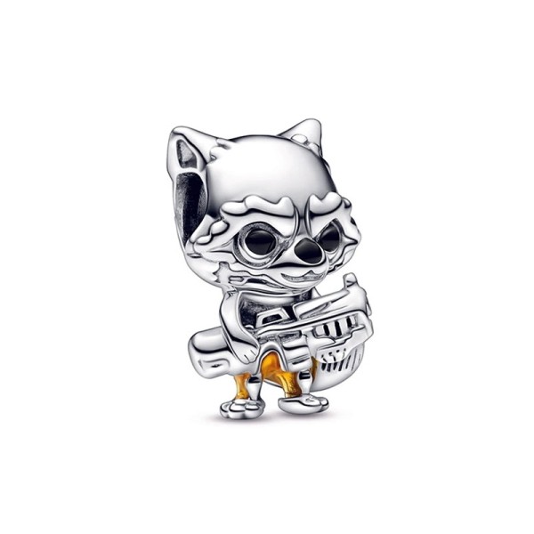 Pandora Σύμβολο ασ. 925 με σμάλτο, Marvel Rocket 792563C01 Pandora Σύμβολο ασ. 925 με σμάλτο, Marvel Rocket 792563C01