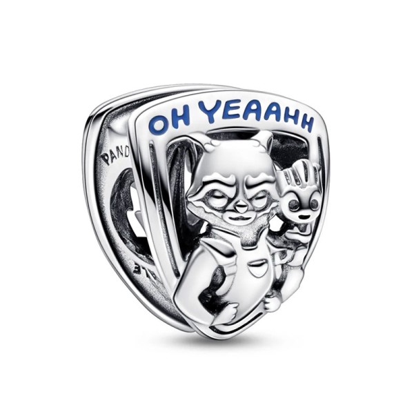 Pandora Σύμβολο ασ. 925 με μπλε σμάλτο, Marvel Rocket and Groot 792565C01 Pandora Σύμβολο ασ. 925 με μπλε σμάλτο, Marvel Rocket and Groot 792565C01