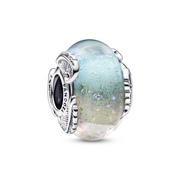 Pandora Σύμβολο ασ. 925 πολύχρωμο γυαλί Murano, φτερό 792577C00 Pandora Σύμβολο ασ. 925 πολύχρωμο γυαλί Murano, φτερό 792577C00