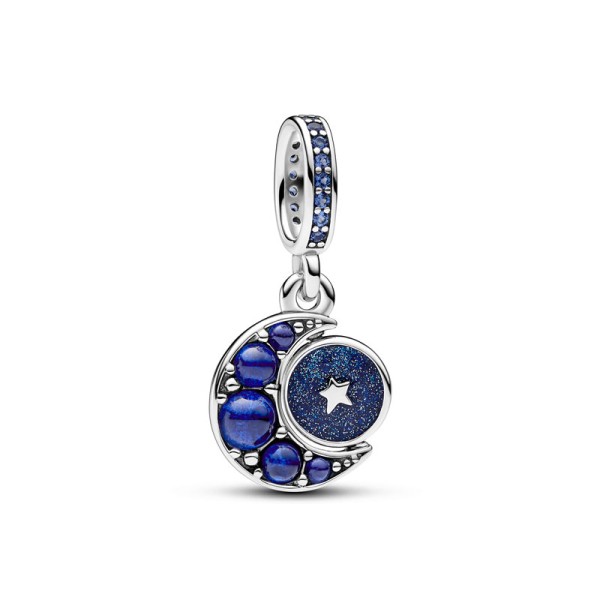 Pandora Κρεμαστό Μπλε Κρυστάλλινο Φεγγάρι 792979C01 Pandora Κρεμαστό Μπλε Κρυστάλλινο Φεγγάρι 792979C01