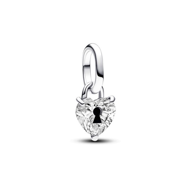 Pandora Κλειδαριά Καρδιά Γούρι Κρεμαστό 793086C01 Pandora Κλειδαριά Καρδιά Γούρι Κρεμαστό 793086C01