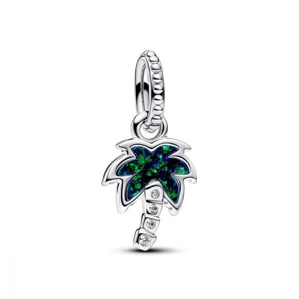 Pandora Κρεμαστό σύμβολο με πράσινο φοίνικα 793352C01 Pandora Κρεμαστό σύμβολο με πράσινο φοίνικα 793352C01