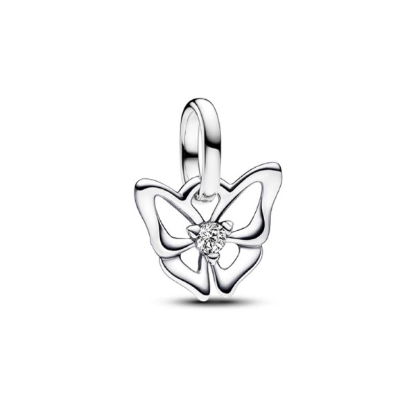 Pandora Μίνι κρεμαστό σύμβολο με πεταλούδα 793451C01 Pandora Μίνι κρεμαστό σύμβολο με πεταλούδα 793451C01