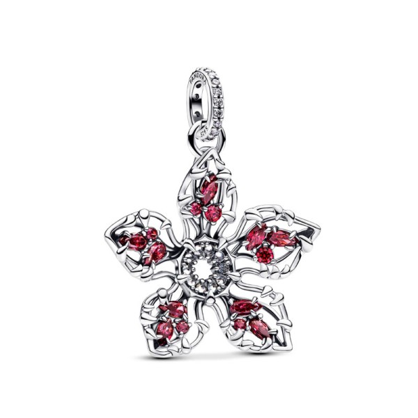 Pandora Κρεμαστό σύμβολο ασ. 925 με διάφανη & κόκκινη κυβική ζιρκόνια, Project Red 793567C01 Pandora Κρεμαστό σύμβολο ασ. 925 με διάφανη & κόκκινη κυβική ζιρκόνια, Project Red 793567C01