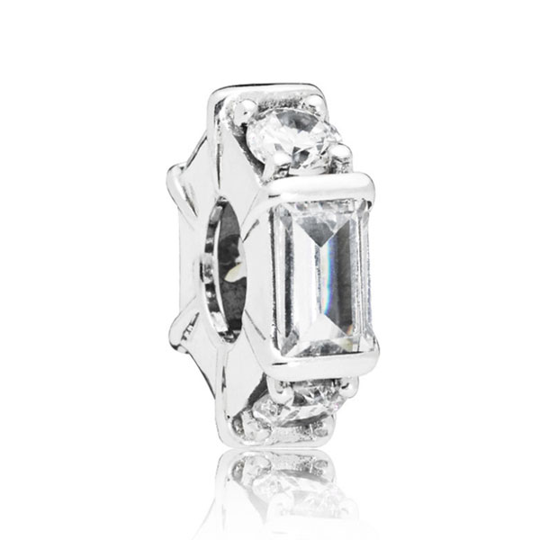 Pandora Γούρι με Εκθαμβωτικά διαφανή ζιργκόν 797529CZ Pandora Γούρι με Εκθαμβωτικά διαφανή ζιργκόν 797529CZ