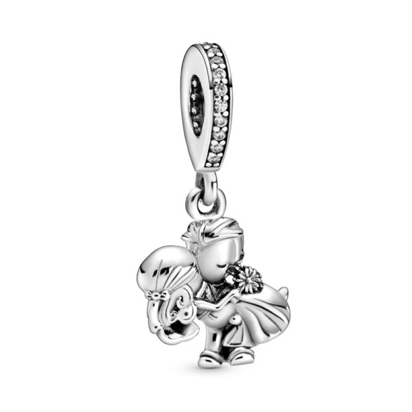 Pandora Παντρεμένο ζευγάρι Γούρι Κρεμαστό 798896C01 Pandora Παντρεμένο ζευγάρι Γούρι Κρεμαστό 798896C01