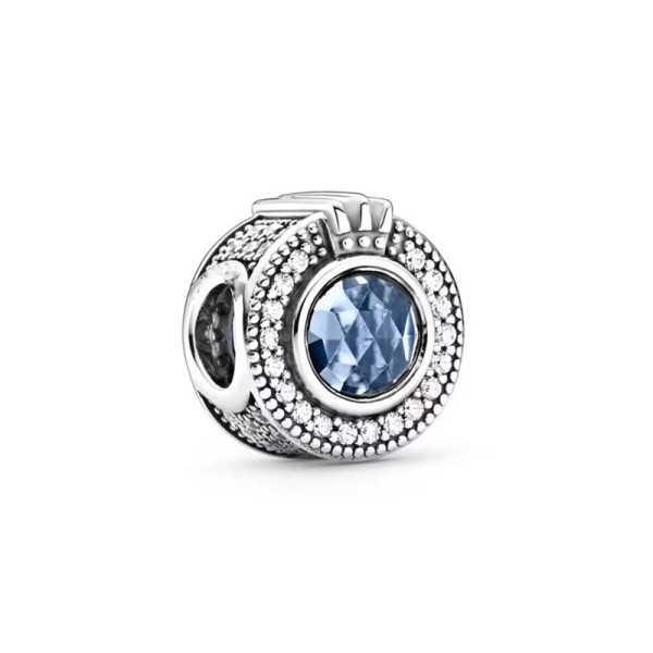 Pandora Λαμπερό Μπλε Γούρι 799058C01 Pandora Λαμπερό Μπλε Γούρι 799058C01