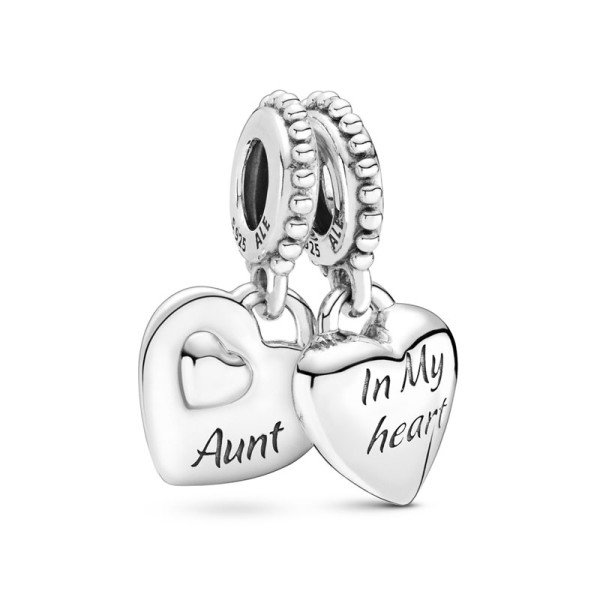 Pandora Kαρδιά θεία και ανιψιά Κρεμαστό 799188C00 Pandora Kαρδιά θεία και ανιψιά Κρεμαστό 799188C00