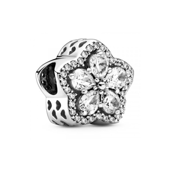 Pandora Αστραφτερή Χιονονιφάδα Γούρι 799224C01 Pandora Αστραφτερή Χιονονιφάδα Γούρι 799224C01