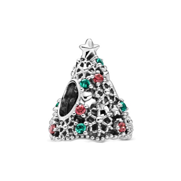 Pandora Γούρι Χριστουγεννιάτικου Δέντρου Glitter 799226C01 Pandora Γούρι Χριστουγεννιάτικου Δέντρου Glitter 799226C01