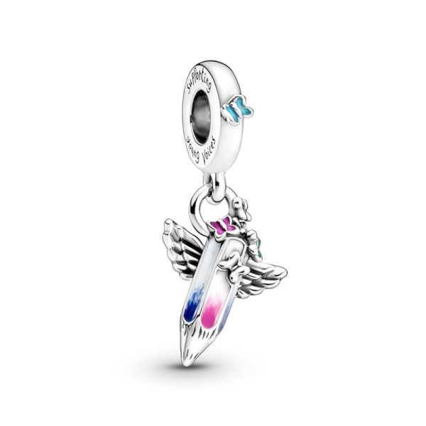 Pandora Παστέλ Γούρι Κρεμαστό 799600C01 Pandora Παστέλ Γούρι Κρεμαστό 799600C01