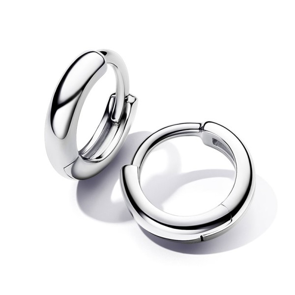 Pandora Ασημένιοι Μικροί στρογγυλοί κρίκοι 293286C00 Pandora Ασημένιοι Μικροί στρογγυλοί κρίκοι 293286C00