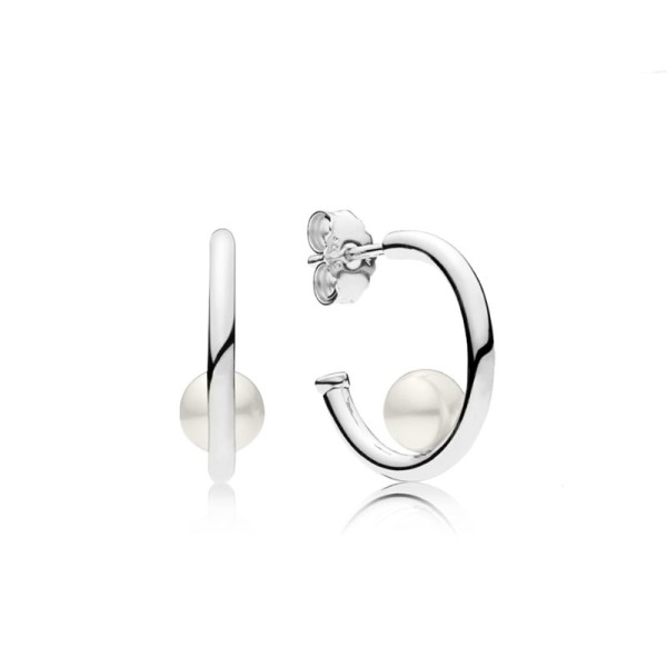 Pandora Σύγχρονα μαργαριτάρια σκουλαρίκια 297528P Pandora Σύγχρονα μαργαριτάρια σκουλαρίκια 297528P