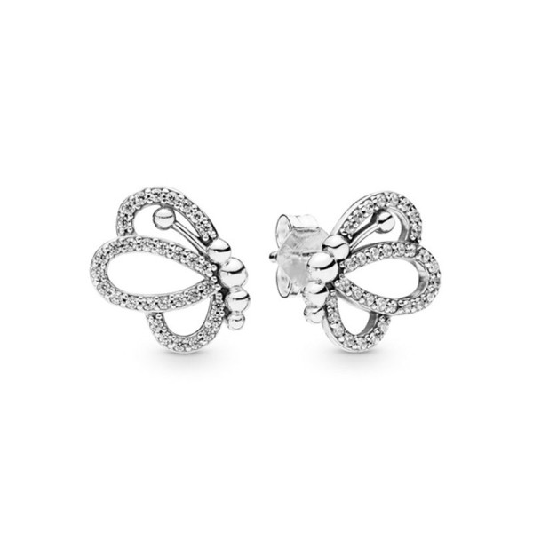 Pandora Σκουλαρίκια με πεταλούδες 297912CZ Pandora Σκουλαρίκια με πεταλούδες 297912CZ