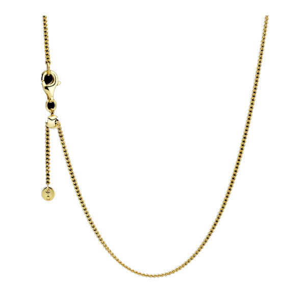 Pandora κολιέ αλυσίδα με επιχρυσωμένο χρυσό 368638c00