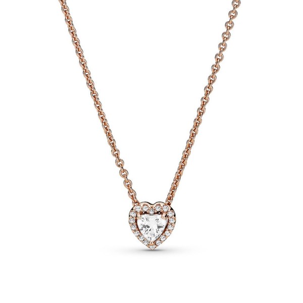 Pandora Σπινθηροβόλο κολιέ καρδιάς Κολιέ 388425C01 Pandora Σπινθηροβόλο κολιέ καρδιάς Κολιέ 388425C01