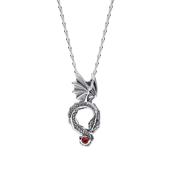 Pandora Κολιέ Ασημί Δράκος Game of Thrones 392967C01