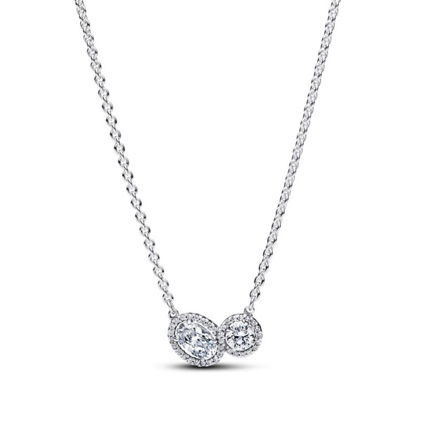 Pandora Αστραφτερό Κολιέ 393776C01-45 Pandora Αστραφτερό Κολιέ 393776C01-45