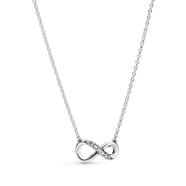 Pandora Κολιέ Ασημένιο με Άπειρο 398821C01 Pandora Κολιέ Ασημένιο με Άπειρο 398821C01
