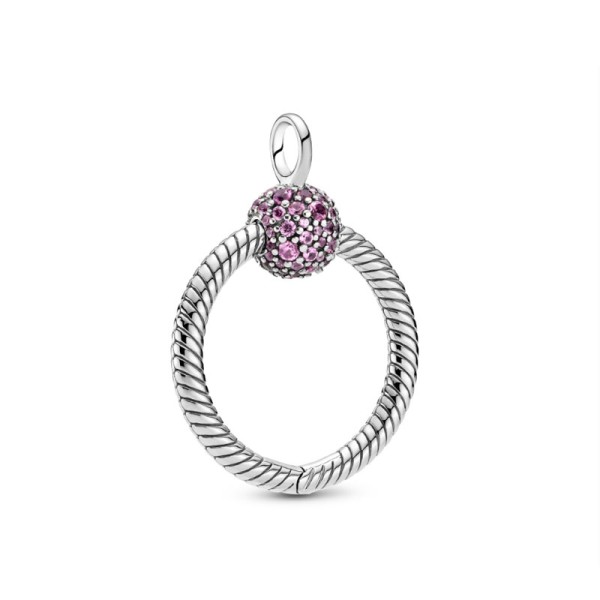 Pandora Γούρι Στρογγυλό Ασημένιο 399097C02 Pandora Γούρι Στρογγυλό Ασημένιο 399097C02