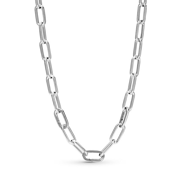 Pandora Κολιέ ασ. 925 με μεγάλους κρίκους 399590C00-45 Pandora Κολιέ ασ. 925 με μεγάλους κρίκους 399590C00-45