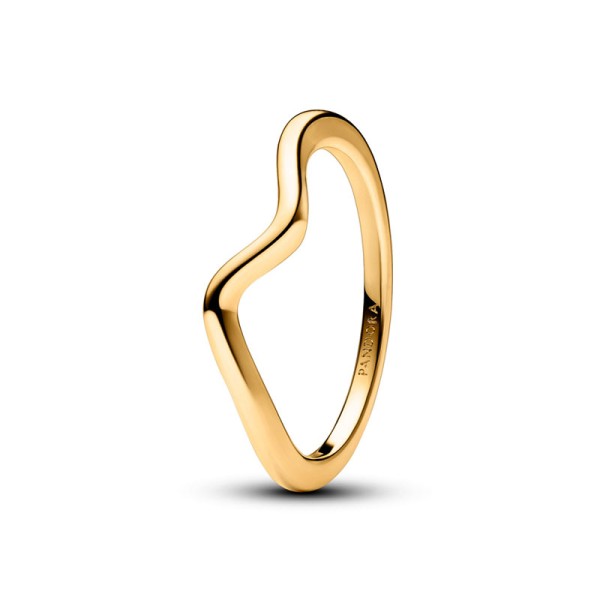 Pandora Γυαλιστερό Κυματιστό Δαχτυλίδι 163095C00 Pandora Γυαλιστερό Κυματιστό Δαχτυλίδι 163095C00