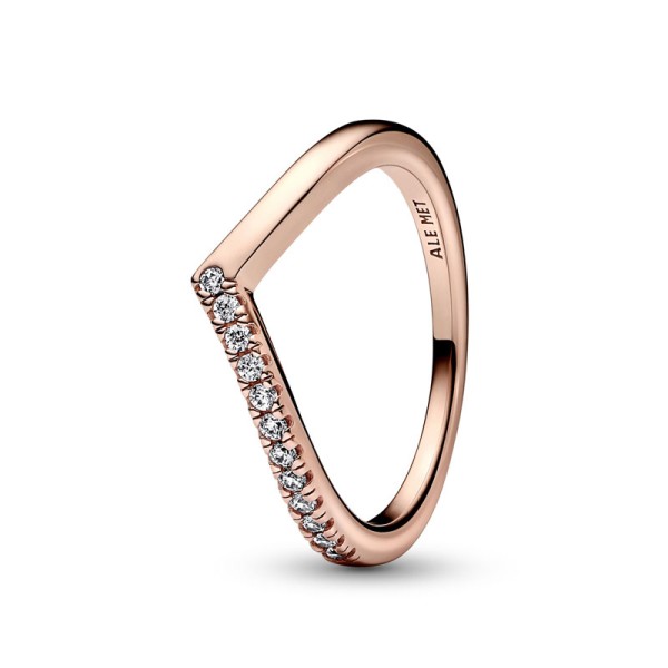 Pandora Δαχτυλίδι Timeless Wish Half Sparkling 182394C01 Pandora Δαχτυλίδι Timeless Wish Half Sparkling 182394C01