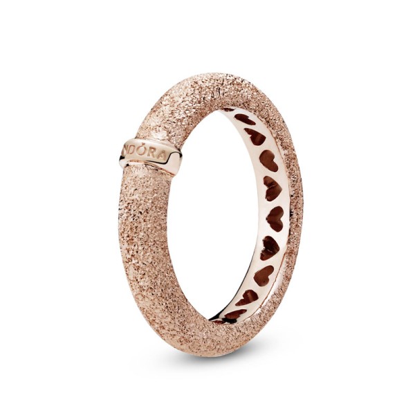 Pandora Ροζέ Δαχτυλίδι Αστραφτερό 187954 Pandora Ροζέ Δαχτυλίδι Αστραφτερό 187954