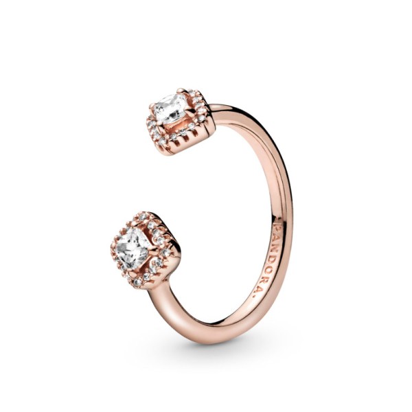 Pandora Ροζέ Δαχτυλίδι με ζιρκόν 188506C01 Pandora Ροζέ Δαχτυλίδι με ζιρκόν 188506C01