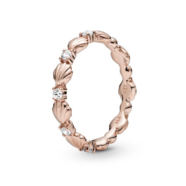 Pandora Δαχτυλίδι με Αστραφτερά Κοχύλια 188946C01 Pandora Δαχτυλίδι με Αστραφτερά Κοχύλια 188946C01