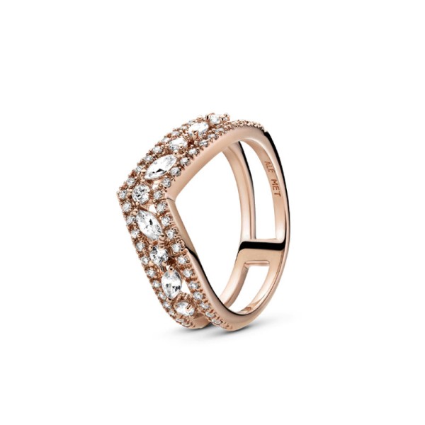 Pandora Δαχτυλίδι 14Κ με Ζιργκόν 189095C01 Pandora Δαχτυλίδι 14Κ με Ζιργκόν 189095C01