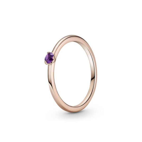 Pandora Μωβ πασιέντζα Δαχτυλίδι 189259C06 Pandora Μωβ πασιέντζα Δαχτυλίδι 189259C06