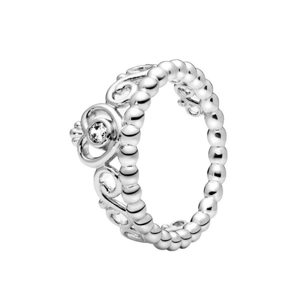 Pandora Ασημένιο Δαχτυλίδι Στέμμα 190880CZ Pandora Ασημένιο Δαχτυλίδι Στέμμα 190880CZ
