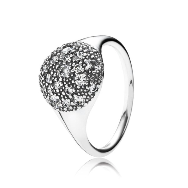 Pandora Δαχτυλίδι Ασημένιo με Πέτρες Ζιργκόν 190914CZ Pandora Δαχτυλίδι Ασημένιo με Πέτρες Ζιργκόν 190914CZ