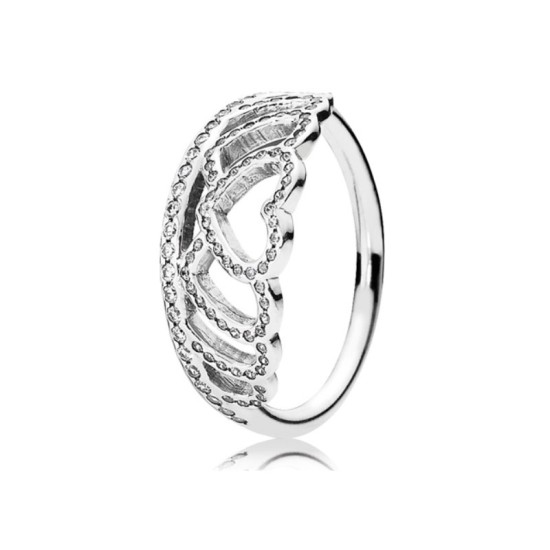 PANDORA Τιάρα Δαχτυλίδι 190958CZ