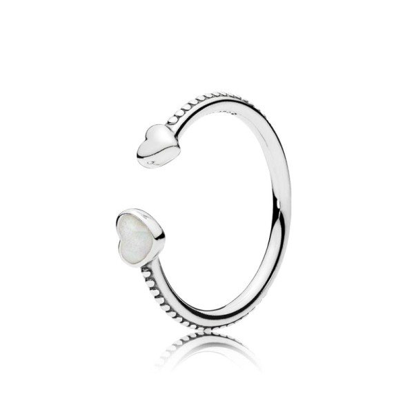 Pandora Δαχτυλίδι Ανοιχτό με Καρδιές Αγάπης 191045EN23 Pandora Δαχτυλίδι Ανοιχτό με Καρδιές Αγάπης 191045EN23