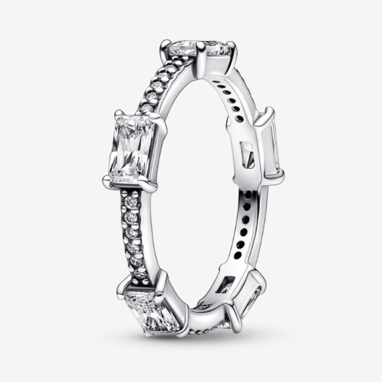 PANDORA Ασημένιο Δαχτυλίδι με ζιρκόν 192397C01