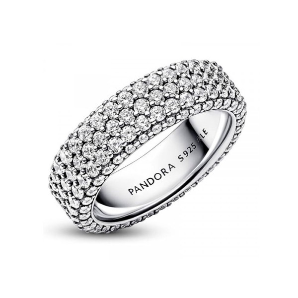 PANDORA Αστραφτερό Ασημένιο Δαχτυλίδι 192634C01 PANDORA Αστραφτερό Ασημένιο Δαχτυλίδι 192634C01