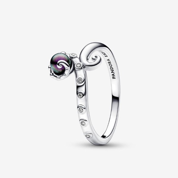 Pandora Ούρσουλα Δαχτυλίδι της Disney Η Μικρή Γοργόνα 192697C01 Pandora Ούρσουλα Δαχτυλίδι της Disney Η Μικρή Γοργόνα 192697C01