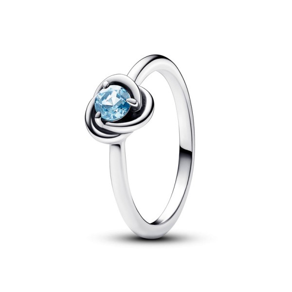 Pandora Δαχτυλίδι με μπλε πέτρα 192993C03 Pandora Δαχτυλίδι με μπλε πέτρα 192993C03