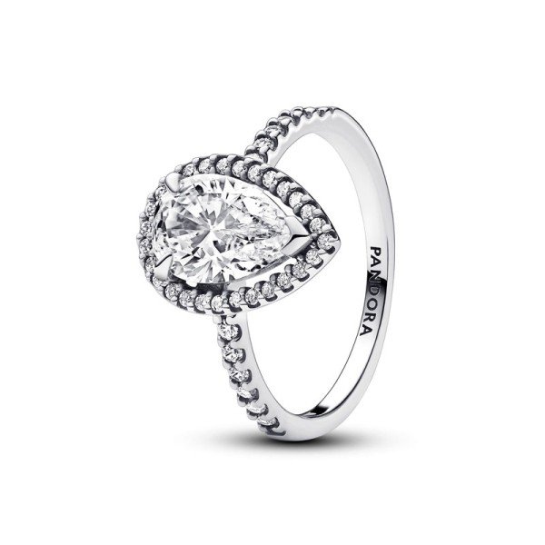 Pandora Αφρώδης δαχτυλίδι Halo Halo 193012C01 Pandora Αφρώδης δαχτυλίδι Halo Halo 193012C01