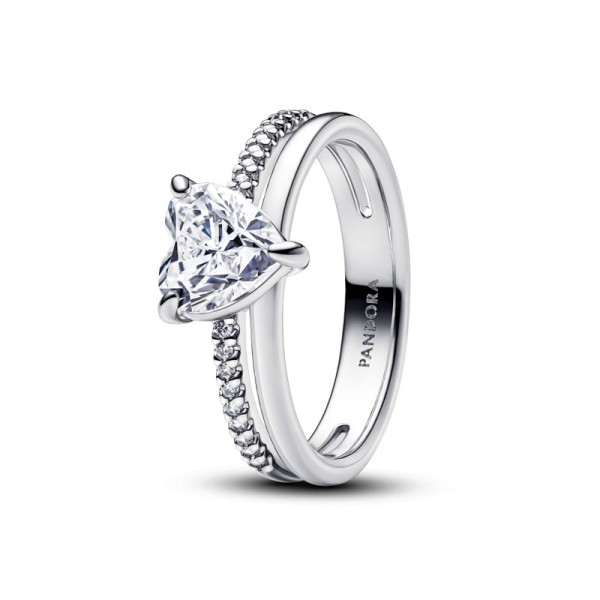 Pandora Δαχτυλίδι καρδιάς 193100C01 Pandora Δαχτυλίδι καρδιάς 193100C01